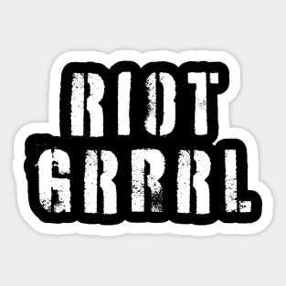 Riot Grrrl Sticker